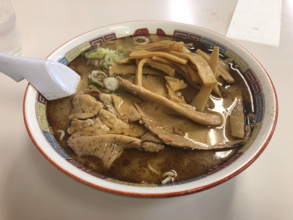 「醤油ラーメン　メンマ」@ラーメン 蜂屋 5条創業店の写真