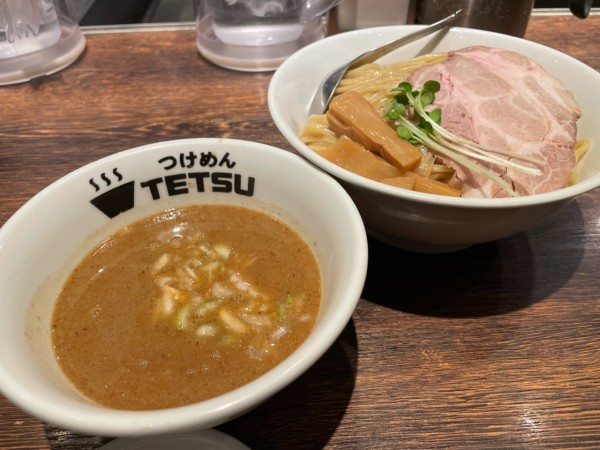 「つけ麺熱盛り」@つけめんTETSU 壱の木戸 水戸店の写真