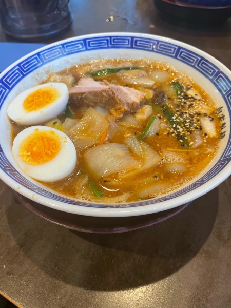 「ジャンガララーメン+味玉」@ラーメンちば宝来の写真