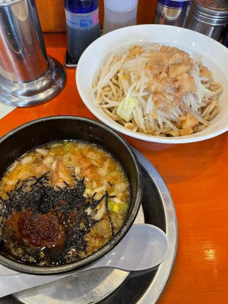 「限定　つけ麺」@麺屋穴場の写真
