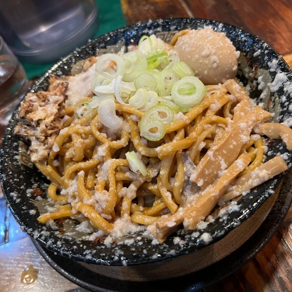 「爆盛油脂麺」@らーめん 平太周 味庵の写真