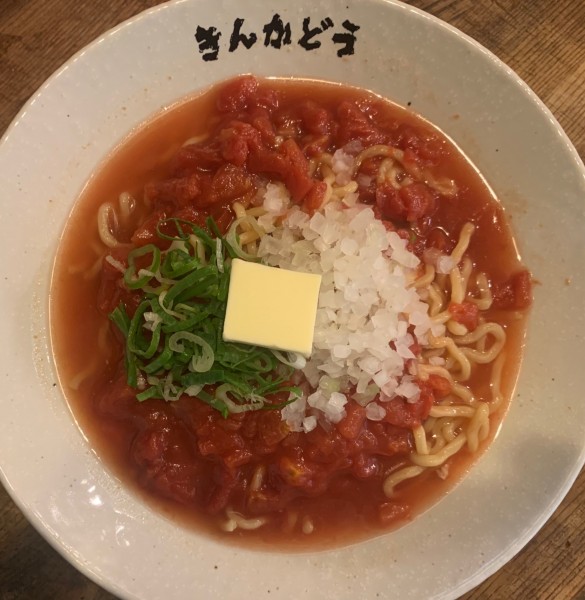 「世界一美味しいチリトマトラーメン」@元祖きんかどう 座間本店の写真