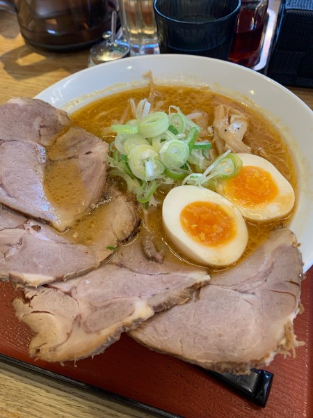 「チャーシュー味噌屋ラーメン(味付けたまご)」@らーめん工房 味噌屋の写真