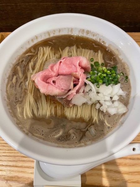 「濃厚焙煎鬼煮干蕎麦(キング・オブ・マニアニボプレッソベース」@NIBOSHIMANIAの写真