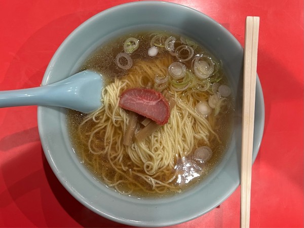 「ラーメン半チャーハンセット」@中華料理 聘華楼の写真
