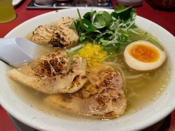 「柚子塩ラーメン」@丸源ラーメン 日立店の写真
