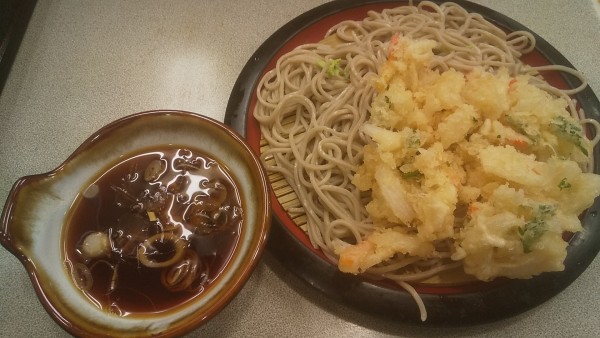「天ぷらせいろ(¥440)」@そば処 かめや 神田西口店の写真