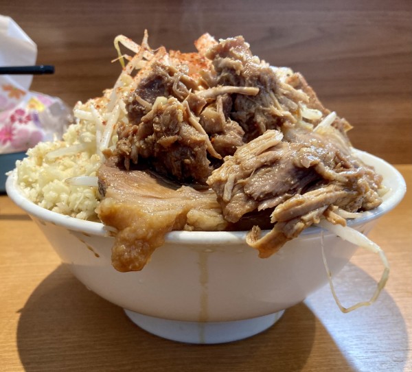 「ラーメン並　1100円(アブラ以外ゼンマシ)」@ラーメン 池田屋 高田馬場店の写真