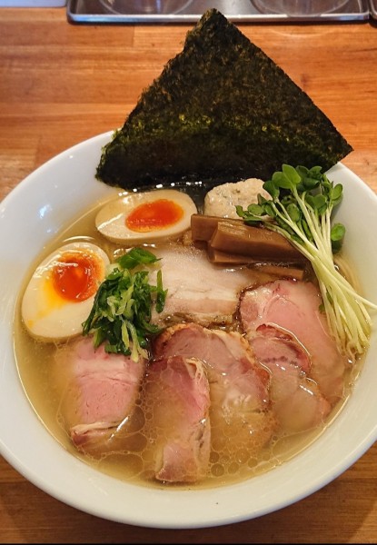 「特製塩そば(全部のせ)」@麺処 いち林の写真