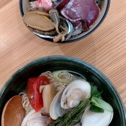 ミニ活はまぐり塩そば+Aセット