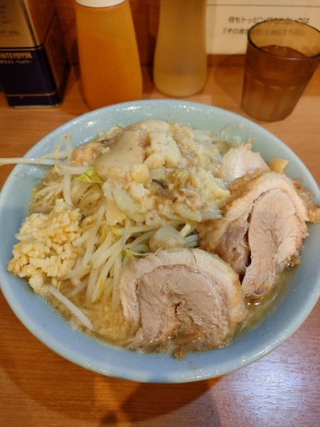 「小ラーメン ニンニク アブラ」@ラーメンBoo Boo太郎。の写真
