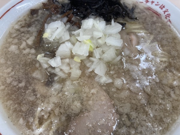 「背脂煮干ラーメン」@ラーチャン専門 我武者羅 蒲田店の写真