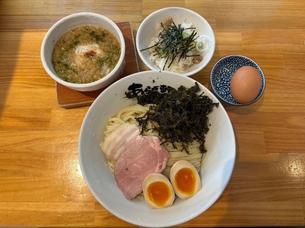 「味噌チャチャ‼︎とろろつけ麺スペシャル¥1,370円+」@ニボチャチャ！！ラーメン あらき軒の写真