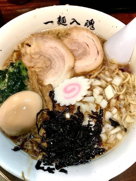 「生姜醬油ラーメン」@らーめん潤 亀戸店の写真