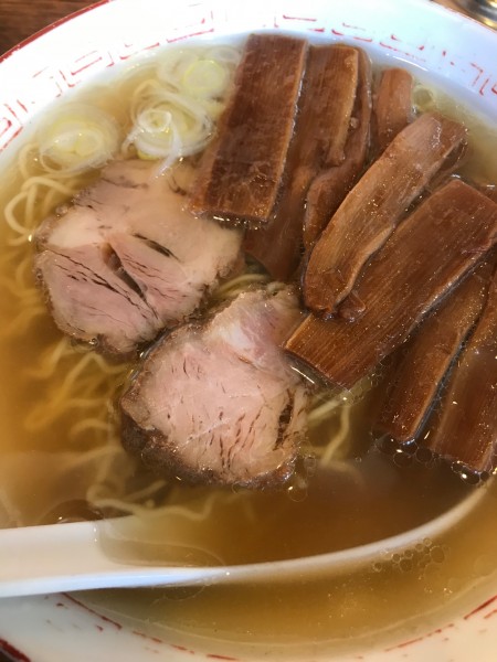 「中華そばメンマ　半カレー」@中華そば さとう 大船店の写真