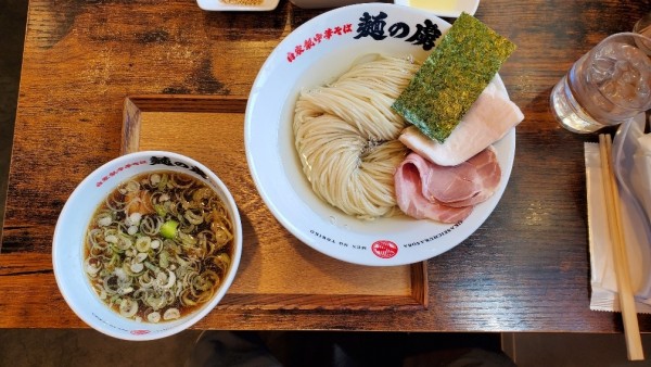 「煮干し昆布水つけ麺」@自家製中華そば 麺の虜の写真