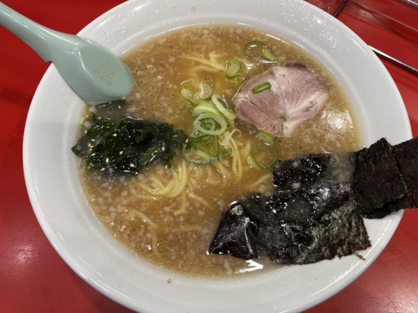 「ラーメン750円＋中盛100円」@かいざん 西船橋店の写真