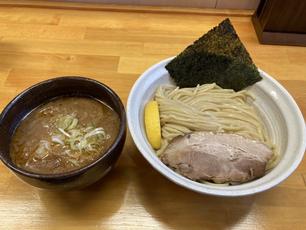 「海老とんつけ麺」@麺処 諭吉 筑西玉戸店の写真