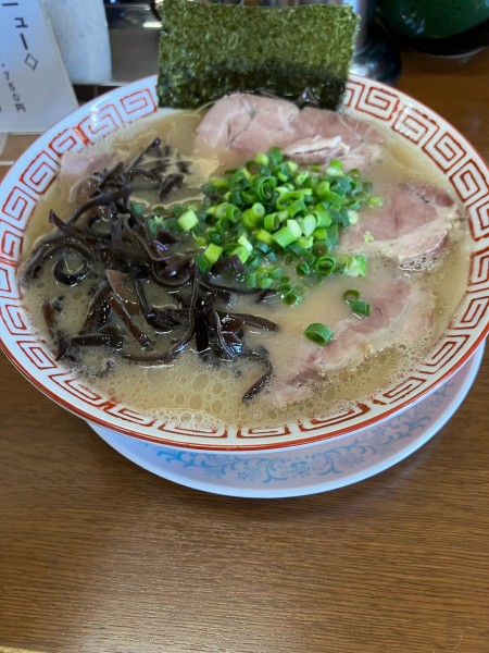 「ちゃーしゅーめん1000円」@博多長浜らーめんもりやの写真