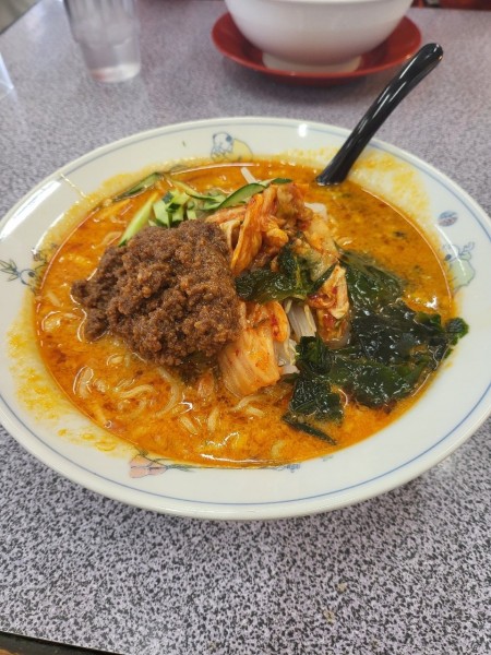 「少し辛口冷やしタンタンメン」@テンホウ 岡谷長地店の写真