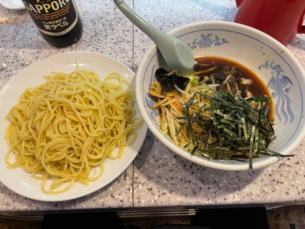 「肉野菜つけ麺大盛り、サッポロ」@つけ麺みなみの写真