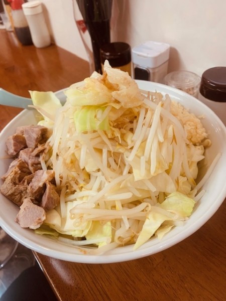 「ぶっかけ（中） 900円」@ラーメンむねやの写真
