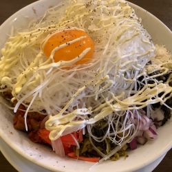 邪道ラーメン　汁なし