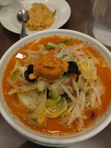 「辛たんめん」@たんめん専門店 百菜の写真