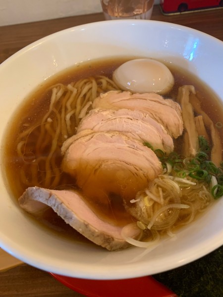 「太麺チャーシューS.S.E(味付玉子)」@ラーメンハウス ブレーンバスターの写真