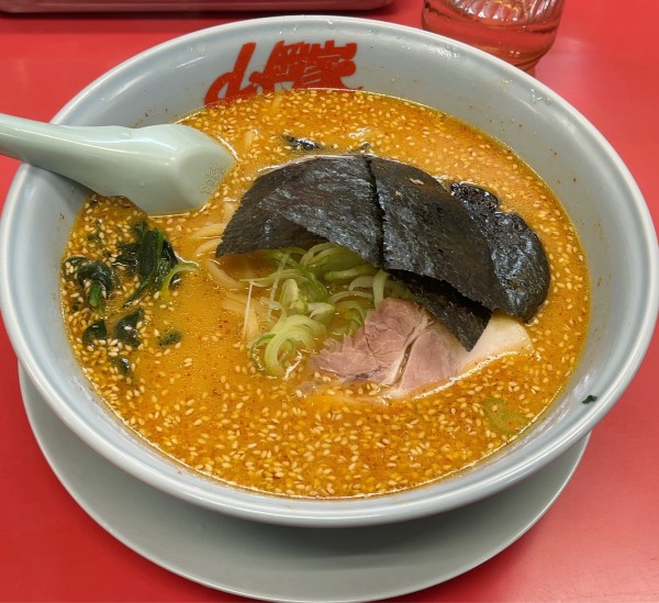 「特製味噌ラーメン 大盛」@ラーメン山岡家 千葉鎌ヶ谷店の写真