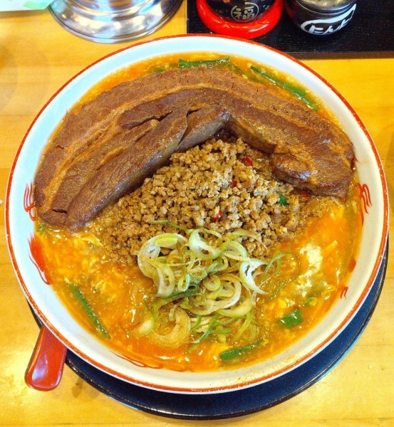 「あんかけ台湾まぜそば 980円+太肉 580円」@台湾ラーメン 江楽 名駅店の写真