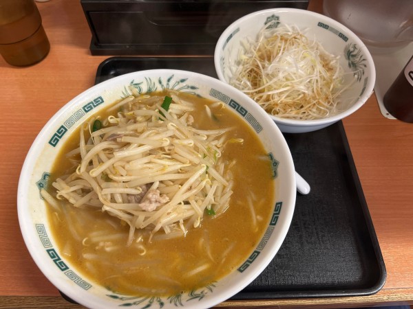 「ネギタワー味噌ラーメン　720円」@日高屋 浦和東口店の写真