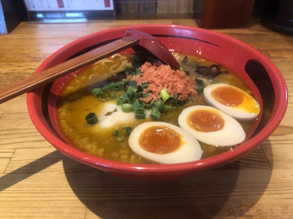 「そのまま　えびしお　細麺　味玉」@えびそば一幻 総本店の写真