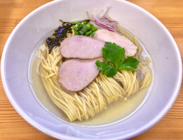 「貝出汁そば（980円）」@ラーメン屋 かたばみの写真