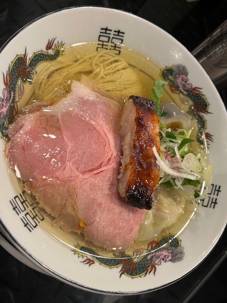 「特製塩noodle」@トーキョーニューミクスチャーヌードル 八咫烏 CHIKARABOの写真