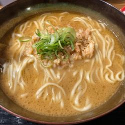 海老白湯ラーメン