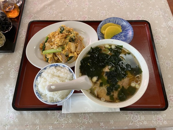 「ラーメンセット(860円)」@中国料理 青龍の写真