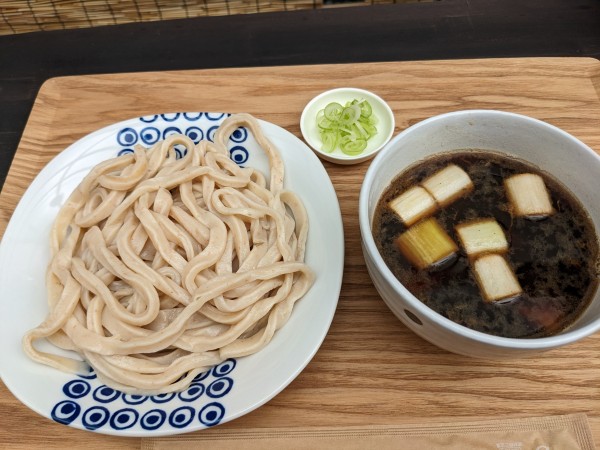 「鴨汁うどん」@武蔵野うどん越ヶ家の写真