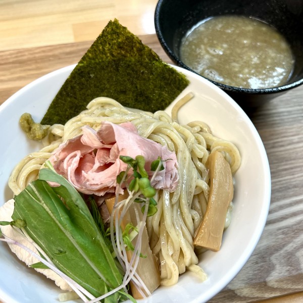 「Shioつけ麺 大盛＋サッポロラガー中瓶」@麺や 響の写真