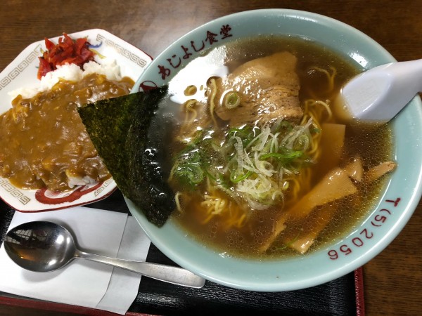 「醤油らーめん」@あじよし食堂の写真