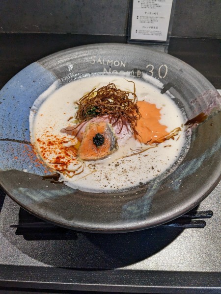 「白サーモン」@サーモンnoodle3.0の写真