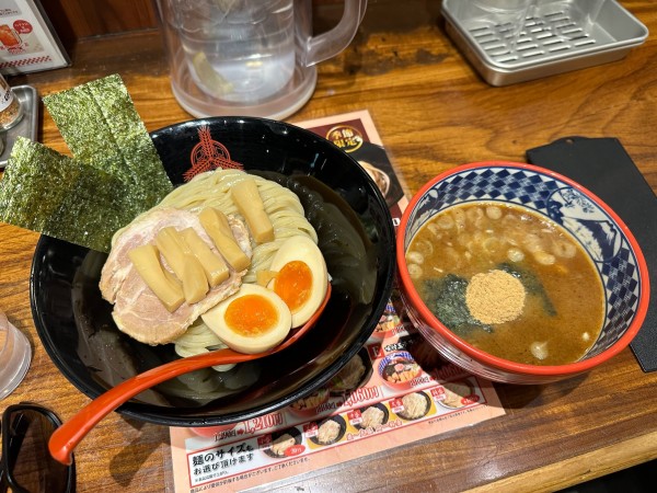 「三田盛りつけ麺(1100円)」@つけ麺専門店 三田製麺所 五反田店の写真