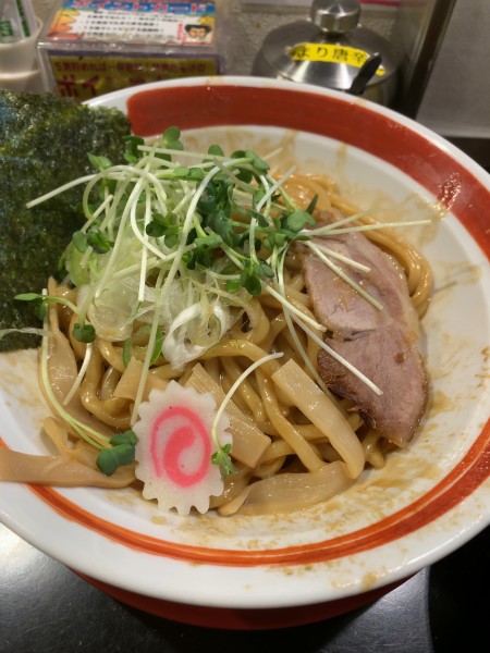 「武蔵野アブラそば(大盛ライス無料660円)」@武蔵野アブラ学会 代々木店の写真