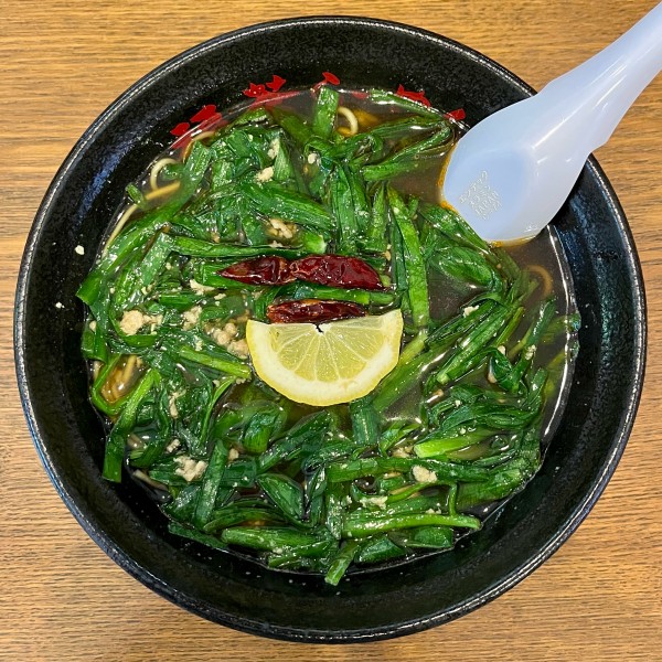 「ニラらーめん（880円）」@福茶ラーメンの写真