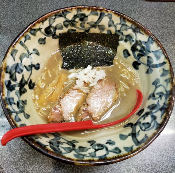 「超煮干しそば　850円」@洛二神の写真