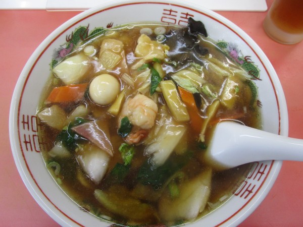 「五目そば（広東麵）850円」@宝来の写真