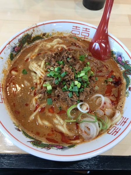 「担々麺(中盛)」@つけそば 担担麺 航龍の写真