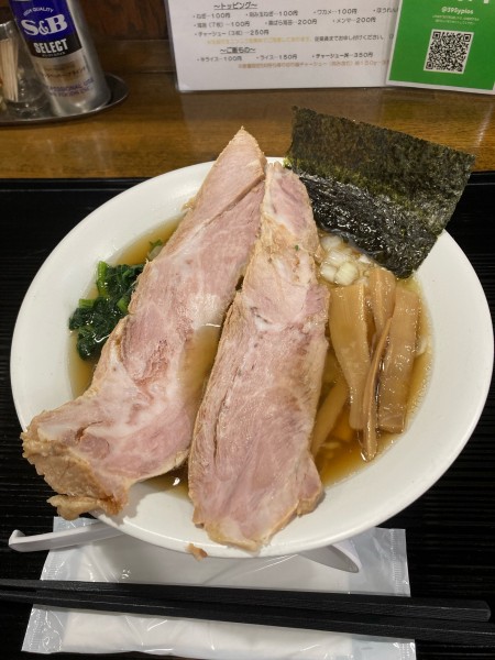 「淡麗中華そば」@流行るより愛される一杯をの写真