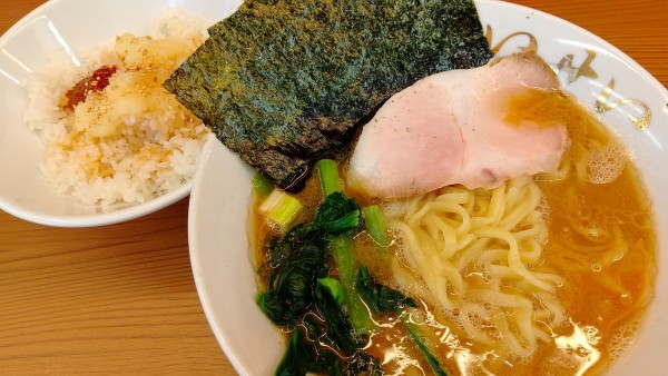 「ラーメン(¥700+ライス無料)」@麺家 たいせいの写真