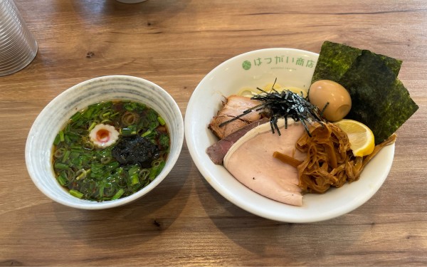 「【限定】ニラ坂戸つけめん」@はつがい商店の写真